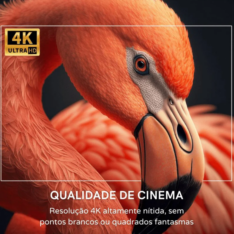 Projetor Portátil 4K CINEMA EM CASA