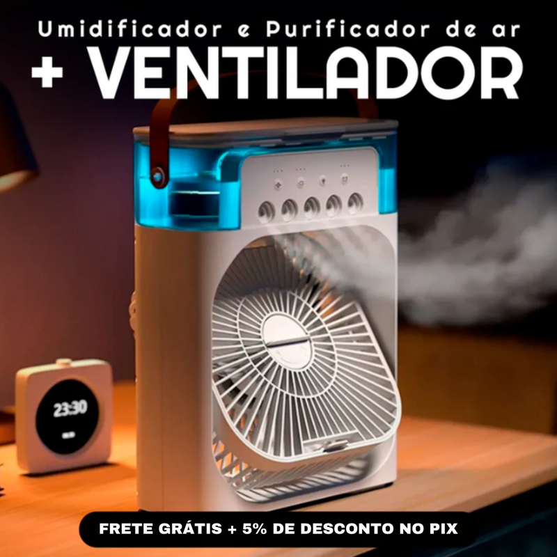 Refrigerador De Ar Ventilador Umidificador - ORNAEL